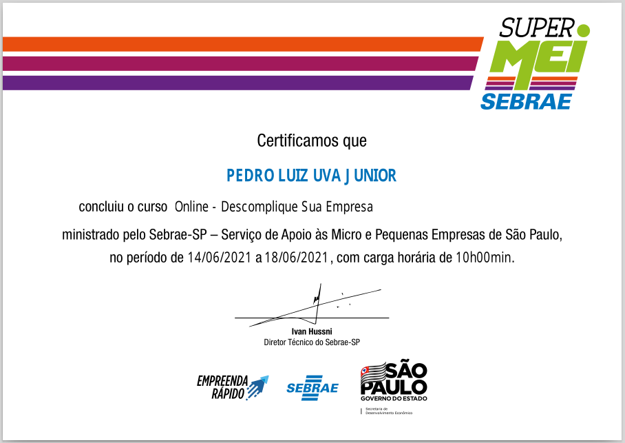 SEBRAE - Gestão Empresarial